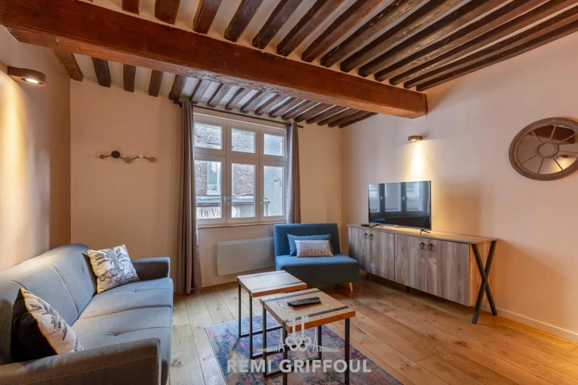 Apartmán La Cachette De Lucie Heart Of Honfleur 100M From The Port 2 Guests Exteriér fotografie