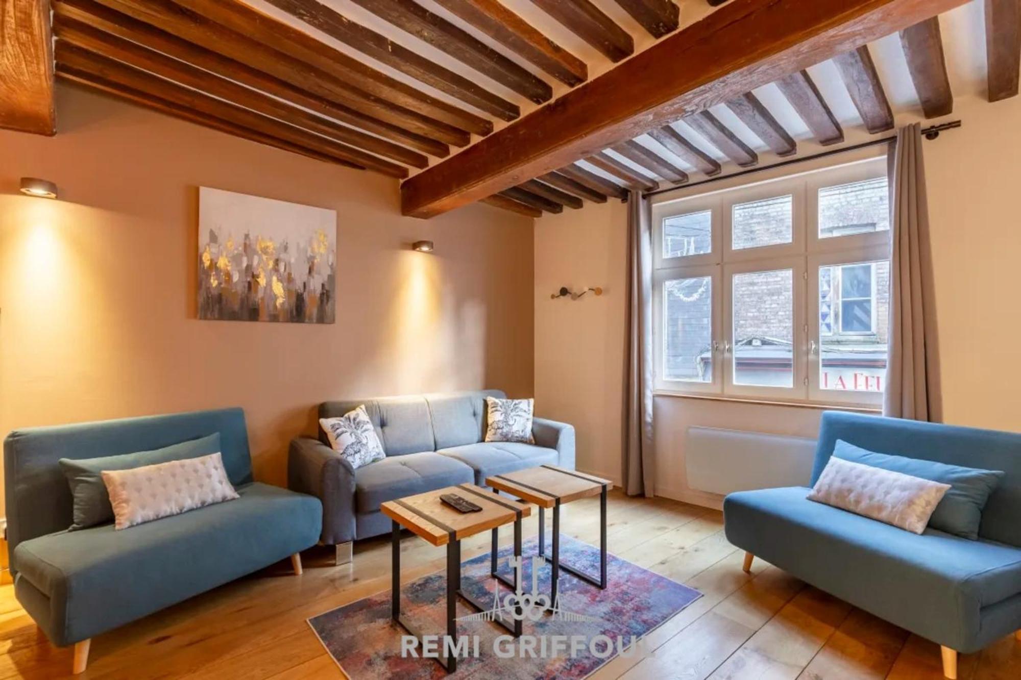 Apartmán La Cachette De Lucie Heart Of Honfleur 100M From The Port 2 Guests Exteriér fotografie